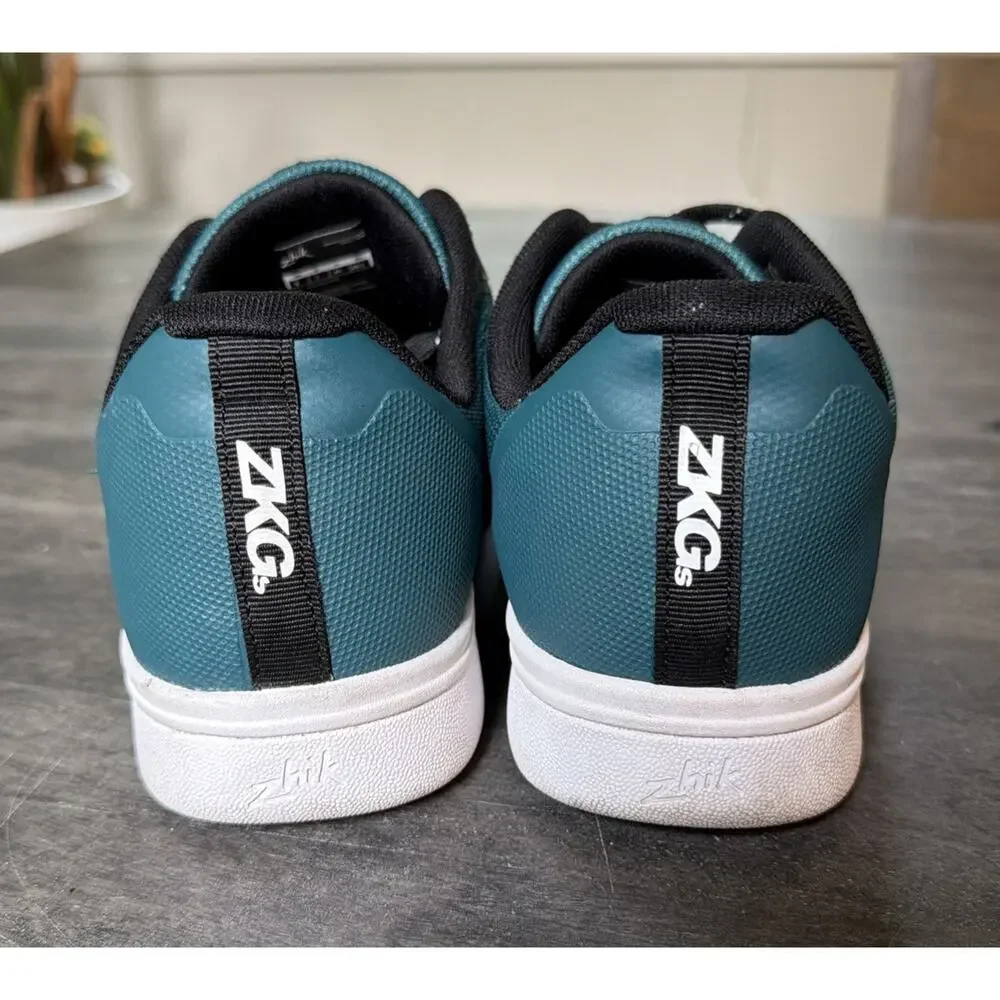 Zhik ZKG Sailing Shoes US 8 Black Teal Green Black Boat water shoes rubber sole